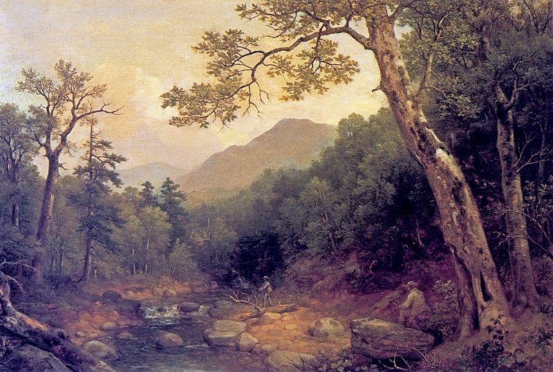 Asher Brown Durand The Sketcher oil painting image
